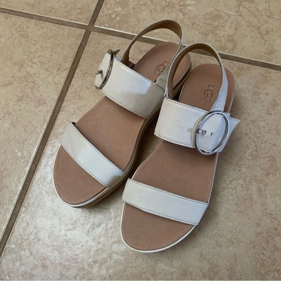 UGG Platform Strap Sandals size 8.5 - Picture 3 of 7